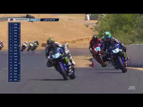 FULL RACE : Supersport Race 2 from Sonoma Raceway