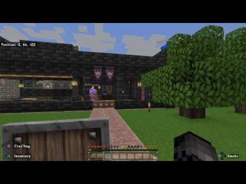 Minecraft flying from a mage tower