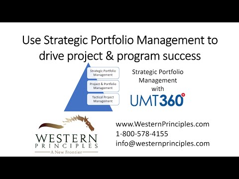 Use Strategic Portfolio Management (SPM) to drive project and program delivery success