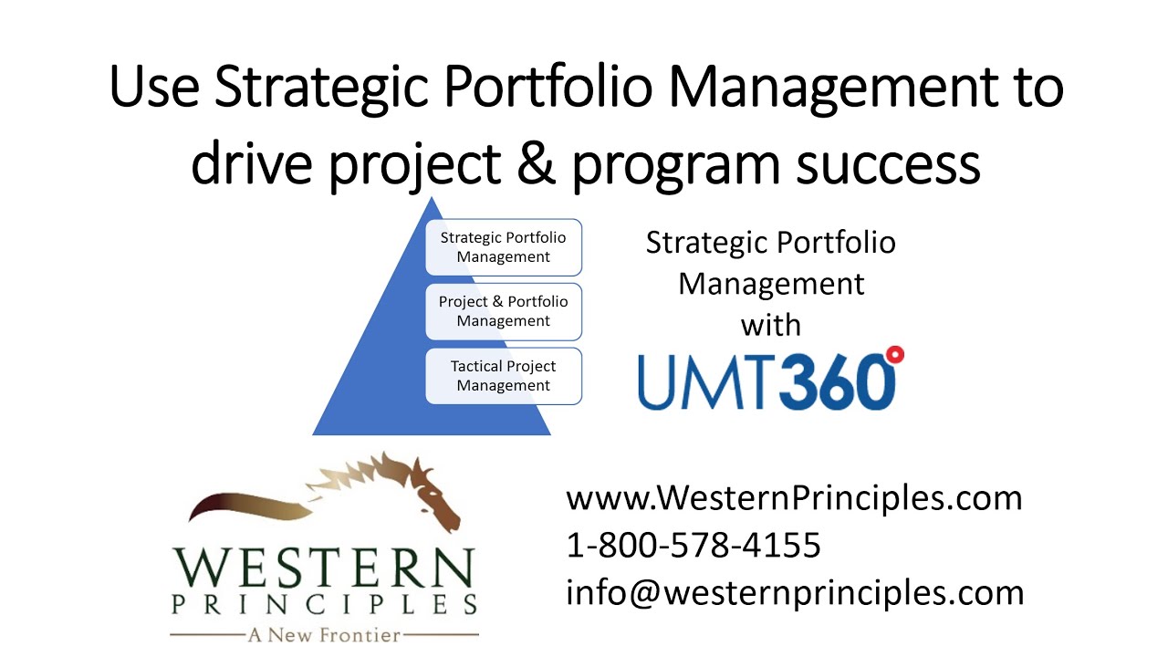 Use Strategic Portfolio Management (SPM) to drive project and program delivery success