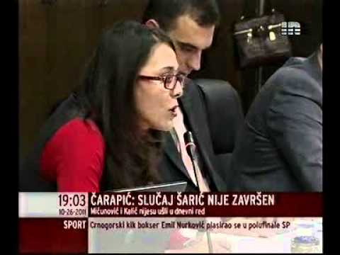26 10 2011 IN   Carapic   Tuzilastvo nije stavilo tacko na slucaj Saric