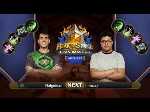 Nalguidan vs muzzy | 2021 Hearthstone Grandmasters Americas | Top 8 | Season 2 | Week 5