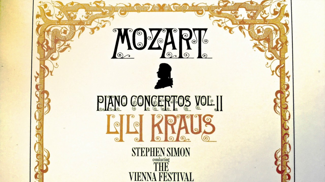 Mozart - Piano Concertos No.11,12,13,14,17,18,19 + Presentation (Century's recording : Lili Kraus)