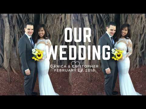 Filipino American Marriage Courthouse Wedding Long Distance