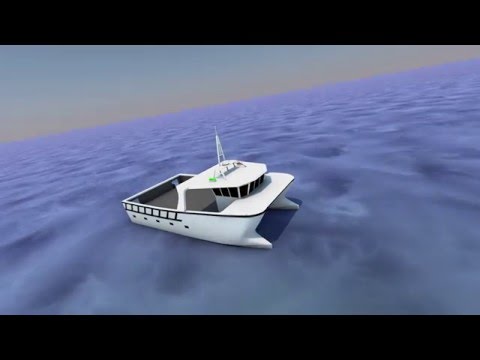 PRO CAT. The First GRP Workboat Catamaran. Made in USA.