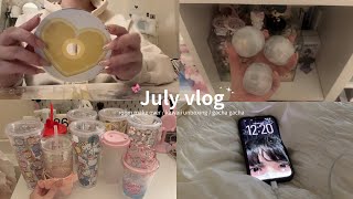 ［vlog］社会人オタクの日常ブイログ🍋໒꒱ 引きこもりお家生活🏠サンリオ&shein購入品開封.ガチャガチャ,ワゴン整理,タンブラー収納(sub)