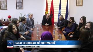 Garat regjionale ne matematike, Kryetari Bejta pret ne takim nxenesit fitues