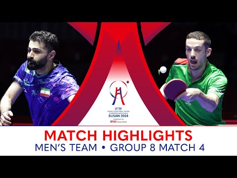 Marcos Freitas (POR) vs Noshad Alamiyan (IRI) | MT G8 - Match 4 | #ITTFWorlds2024