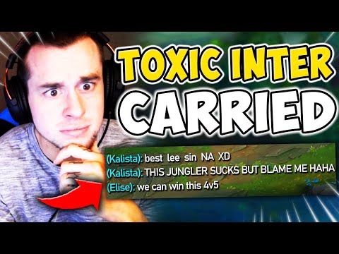 CARRYING A TOXIC INTER IN GOLD ELO!! LEGIT 4V5 WIN | Ep. 3 Calm Mental - League of Legends