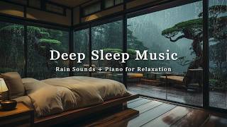 Relaxing Rain Music for Stress Relief – Rain Sounds and Soft Piano for Study, Sleep and Calm Nights