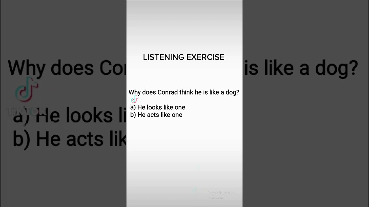 Listening Exercise