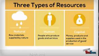 Three Types of Economic Resources: Factors of Production