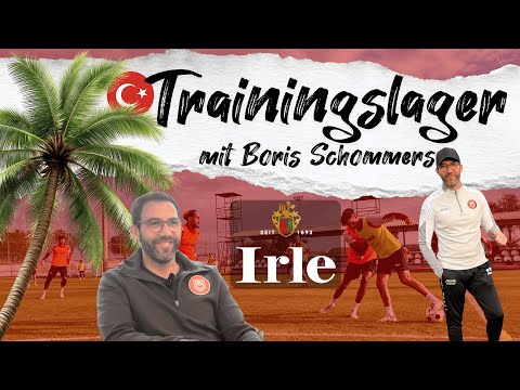 Sportfreunde Siegen Trainingslager - mit Trainer Boris Schommers - präsentiert vom IRLE Brauhaus