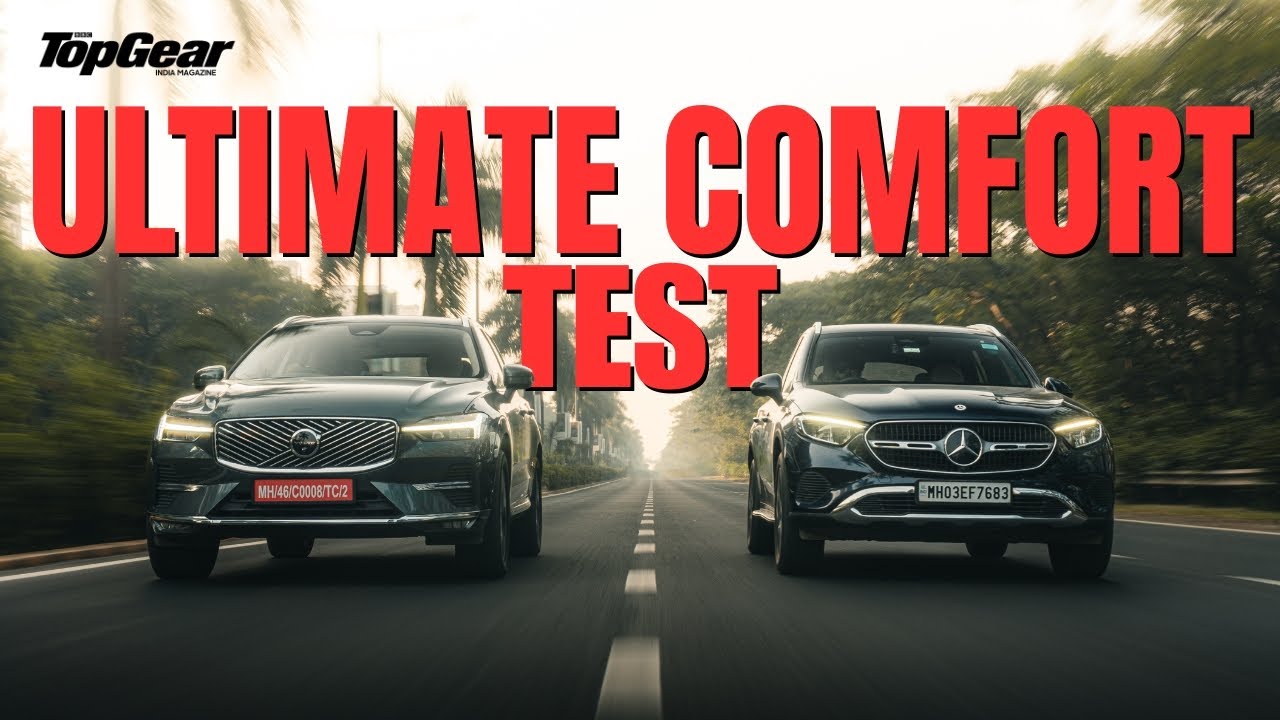 Most Comfortable Luxury SUV - Mercedes GLC vs Volvo XC60 | Comparison Review | TopGear India