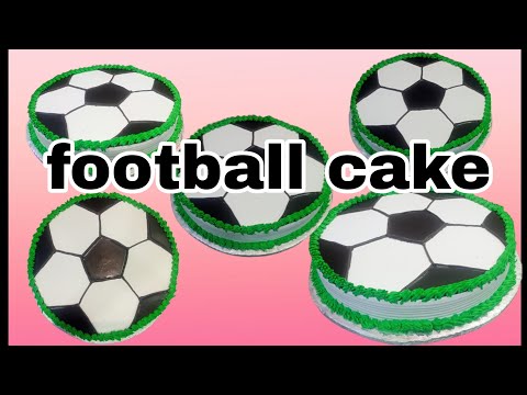 football cake design 🎂