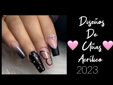 DISEÑOS DE UÑAS #acrylicpainting #acrylicnails #acrylic #tendenciaenuñas #tendency #nails #artnails