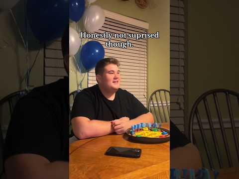 Nobody showed up to his birthday