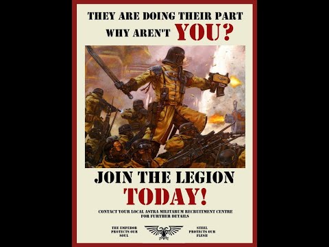 Warhammer 40K - Steel Legion - Marching on w/ENG lyrics