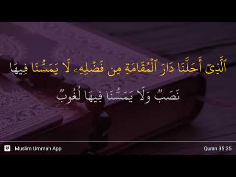 Al-Fatir ayat 35