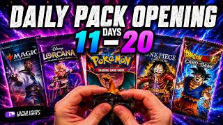 Daily Pack Opening: Days 11-20 Compilation