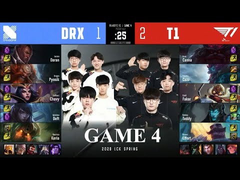 Highlights T1 vs. DRX Game 4 | Playoffs R2 | Amazing performance of Canna