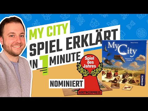 My City - Spielregeln in nur 1Minute! (Nominiert zum Spiel des Jahres 2020)