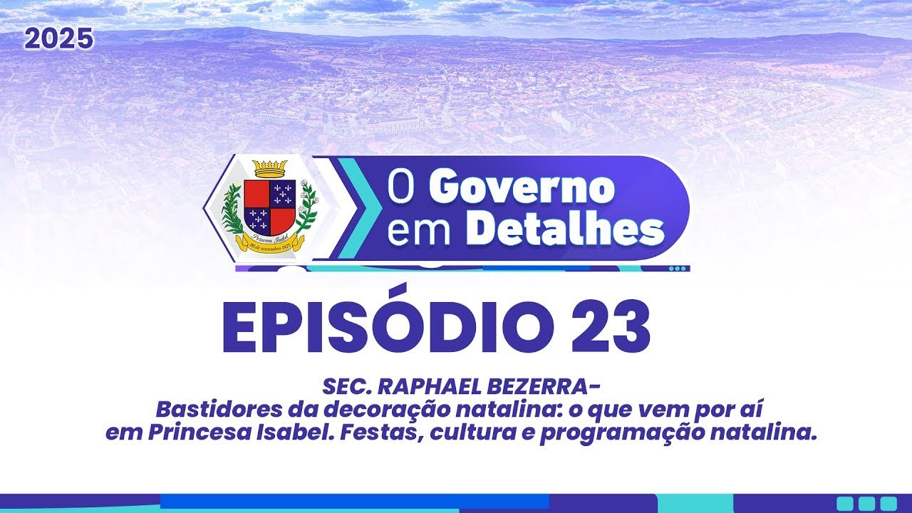 Sec. Raphael Bezerra - A magia tomou conta da cidade, festas, cultura e programação natalina.