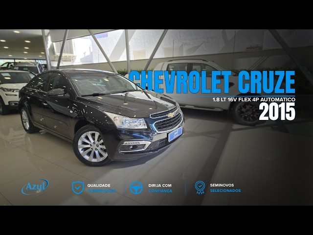 Vídeo CHEVROLET CRUZE 1.8 LT 16V FLEX 4P AUTOMATICO