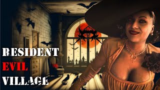 RESIDENT EVIL 8 VILLAGE LADY DIMITRESCU CASTLE WALKTHROUGH 4 MASK's PUZZEL 2024 (No Commentary)