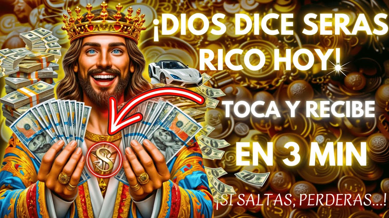 🤩 ¡HA LLEGADO TU MOMENTO! DIOS DICE QUE TE HARÁS RICO HOY! 🎁 ¡NO LO RECHACES! MENSAJE DE DIOS