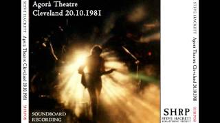 Steve Hackett - Overnight Sleeper - Cleveland (1981) SBD