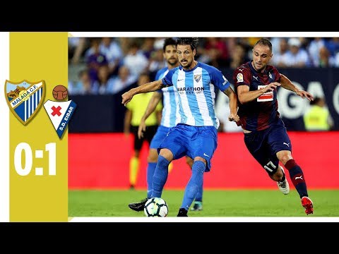 FC Malaga - SD Eibar 0:1 / Kopfball von Charles verhilft Eibar zum Sieg