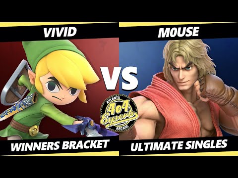 4o4 Smash Night 45 - Vivid (Toon Link) Vs. m0use (Ken) SSBU Ultimate Tournament
