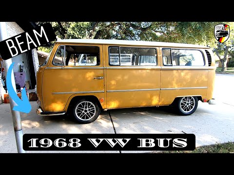 1968 VW Bus Beam Install!   Finally back on the Road....