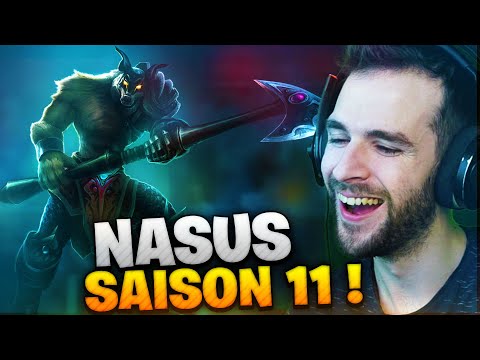 🔥COMMENT JOUER NASUS JUNGLE en SAISON 11, quels Items? TOUJOURS FORT pour Solo Carry =D