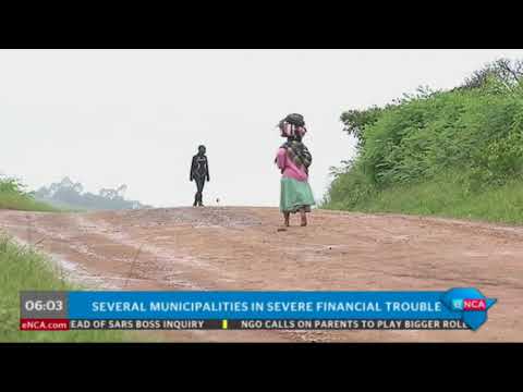 Several municipalities in financial mess