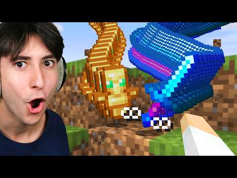 Minecraft, But Every Drop is Infinite