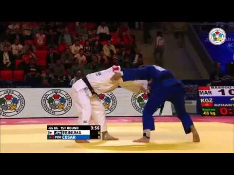 Masashi Ebinuma vs Diego Cesar World Judo Championships 2015 - Astana