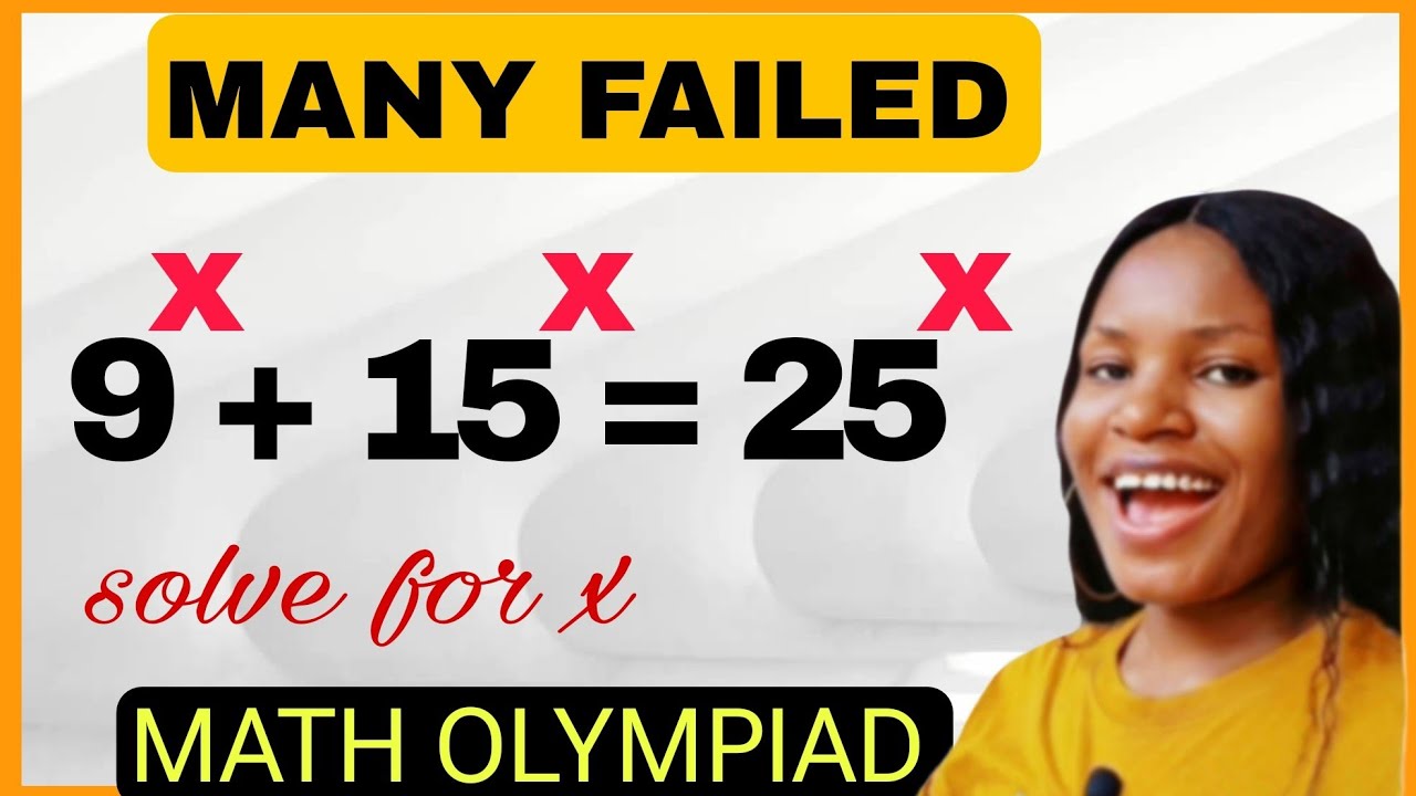 Math Olympiad|Exponential math problem.
