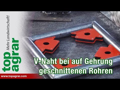 V-seam on mitered round tubes - Part 17 Welding with Christoph