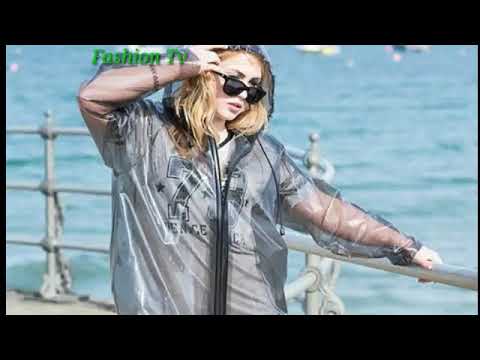 Modern designs of outdoor rain dresses @fashion Tv