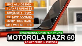 Motorola Razr 50 Test: Günstiges & Gutes Klapphandy / Foldable