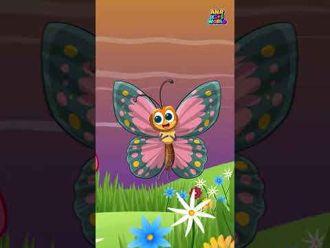 Learn Flower Names and Spellings | Garden Song for Kids | तितली के साथ सीखें फूलों के नाम | Part 3 video thumbnail