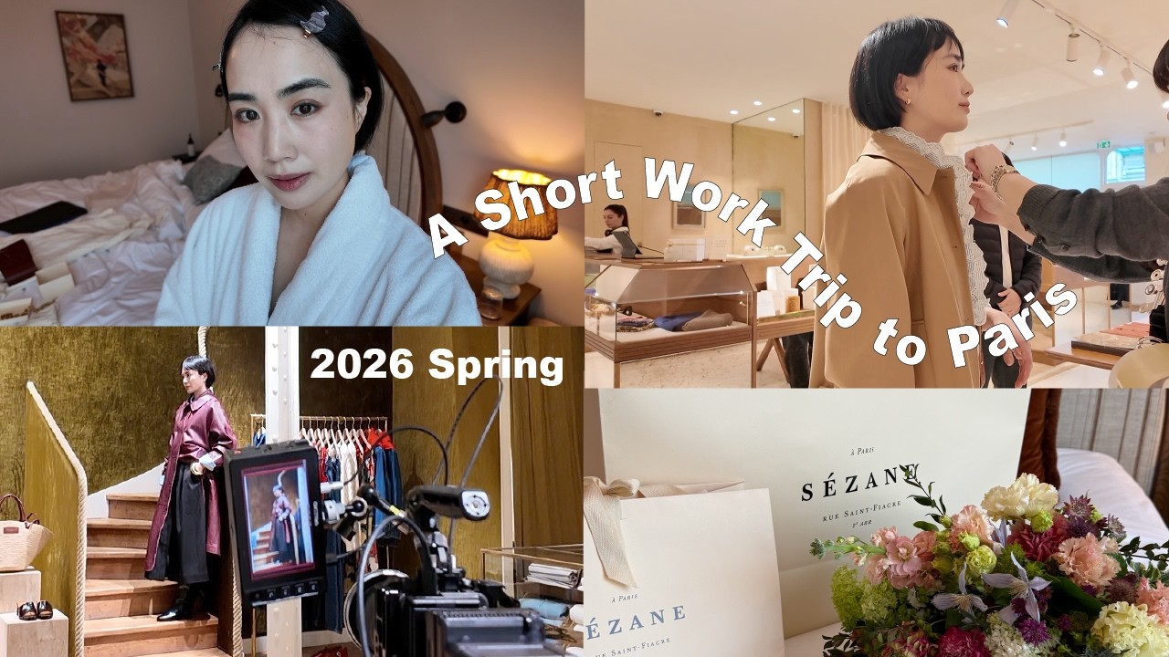 【🇫🇷パリ】弾丸出張Vlog