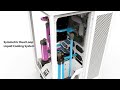 Thermaltake DistroCase 350P TG Juodas
