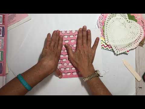 How To || Let's Make A Little Golden Book Journal...Getting The Signatures Ready...