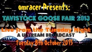 preview picture of video 'Tavistock Goose Fair 2013: Live from the Tuesday Night (Tuesday 8th October)'