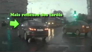 Carro fantasma na Rússia (analisando luzes e sombras)