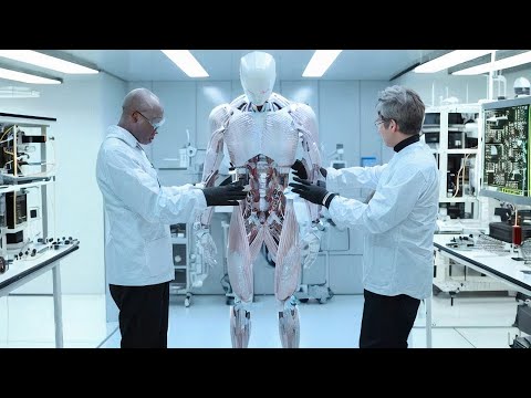 Meet The World FIRST Bipedal, Musculoskeletal Android - Protoclone