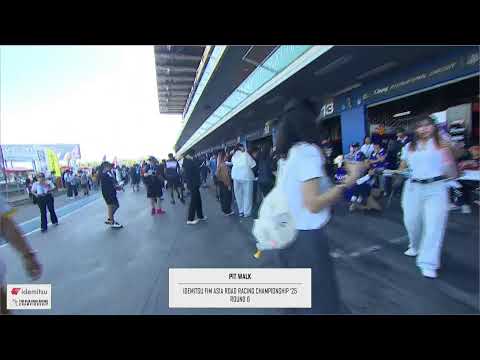 [LIVE] Idemitsu FIM Asia Road Racing Championship 2025, Round 6, 2025 - D3 (1/2)